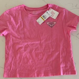 Roxy Kids Pink Short Sleeve Tee